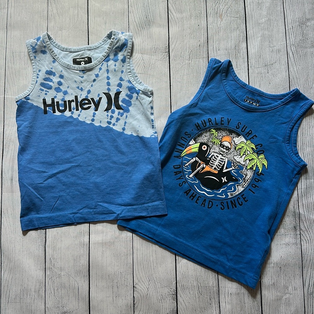 Boys Hurley Tank Tops Bundle (2)